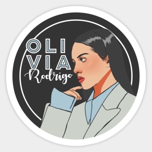 Olivia rogrido fanart - DARK version Sticker